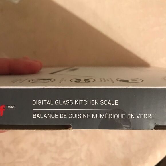 Master Chef Digital Glass Kitchen Scale New - Picture 2 of 4